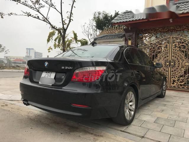 BMW 5 Series 530i 2008 - Bán xe BMW 5 Series 530i đời 2008, màu đen, nhập khẩu nguyên chiếc chính chủ 