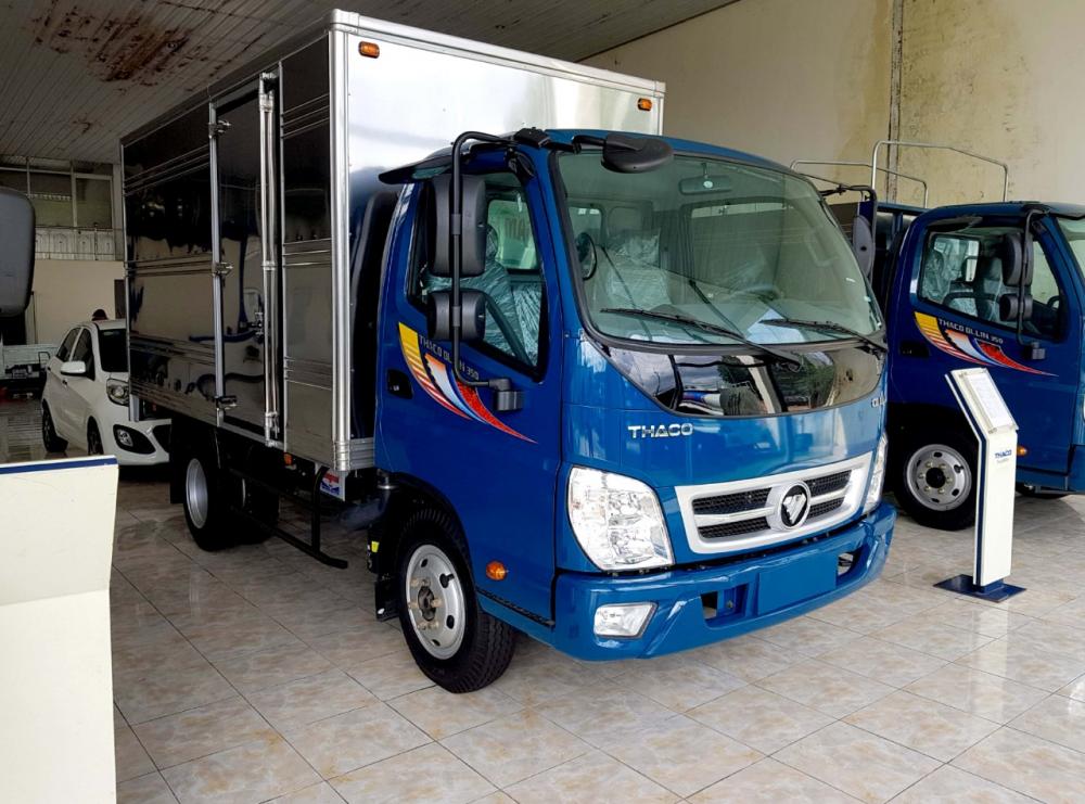 Thaco OLLIN 350 2017 - Gía xe tải 2,4 tấn- 3,5 tấn Bà Rịa Vũng Tàu- Xe tải thùng đông lạnh, bảo ôn 2,4 tấn- Xe tải trả góp BRVT