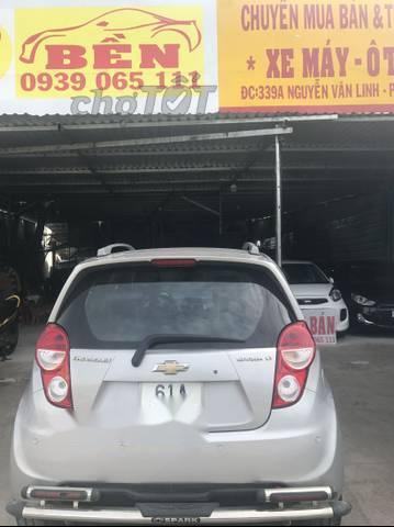 Chevrolet Spark LT 2014 - Bán Chevrolet Spark LT sản xuất 2014, màu bạc