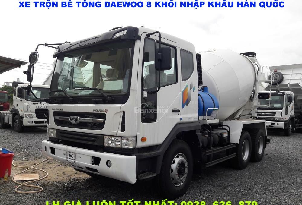 Daewoo Novus 2018 - Bán xe trộn bê tông Daewoo nhập khẩu Hàn Quốc, giá tốt nhất, xe giao ngay