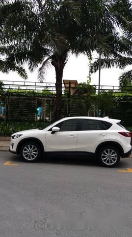 Mazda CX 5  2.0 2015 - Bán xe Mazda CX5 sản xuất 2015 màu trắng giá rẻ