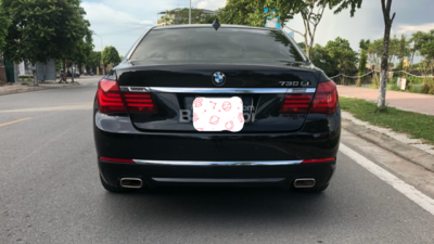 BMW 7 Series  730Li LCI F02 2014 - Bán xe BMW 7 Series sản xuất 2014 màu đen, nhập khẩu nguyên chiếc