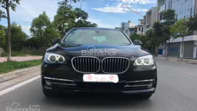 BMW 7 Series  730Li LCI F02 2014 - Bán xe BMW 7 Series sản xuất 2014 màu đen, nhập khẩu nguyên chiếc