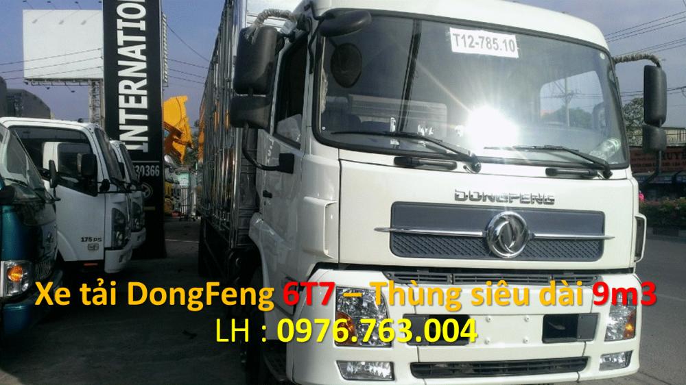 Xe tải Xetải khác 2017 - Xe tải Dongfeng 6.7 tấn là dòng xe thùng kín được nhập khẩu nguyên chiếc