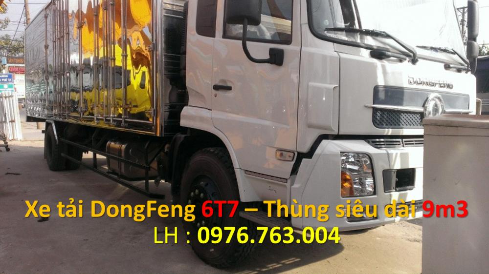 JRD 2017 - Bán Dongfeng 7.8T đời 2017, màu trắng, nhập khẩu chính hãng 