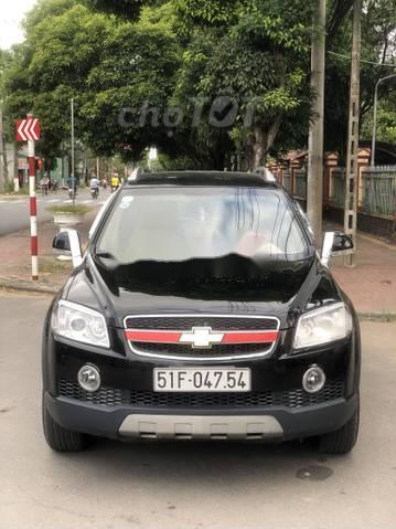 Chevrolet Captiva 2009 - Bán Chevrolet Captiva đời 2009, màu đen, giá cạnh tranh