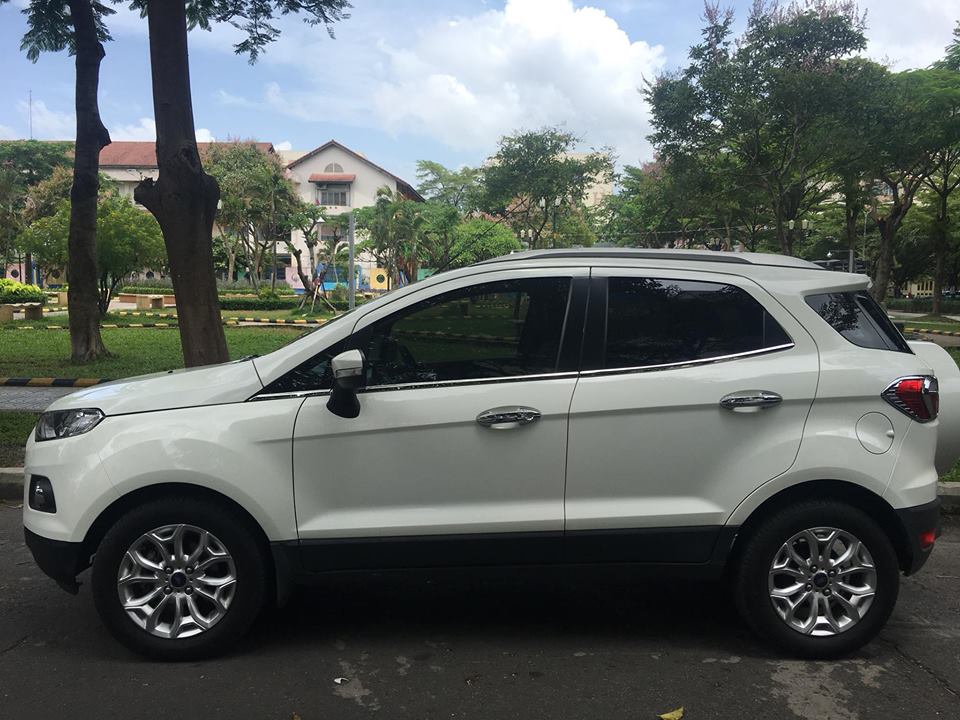 Ford Escort Titanium 1.5 AT 2015 - Bán Ford Escort Titanium 1.5 AT năm 2015, màu trắng