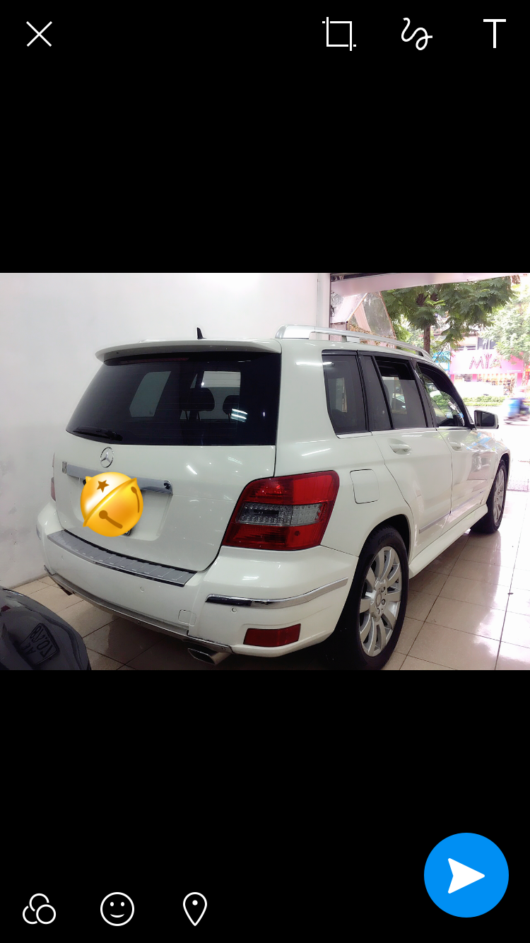 Mercedes-Benz GLK Class GLK300 2009 - Bán xe Mercedes GLK300 2009 màu trắng, xe cực đẹp, giá tốt