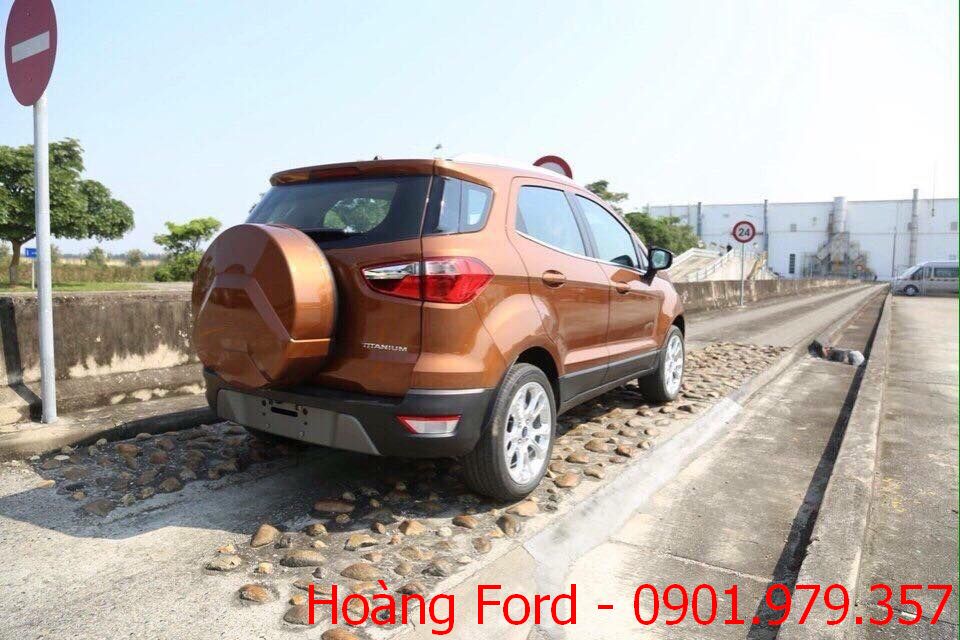 Ford EcoSport Ambiente 2018 - Bán Ford Ecosport cao cấp màu nâu, giá khuyến mãi liên hệ 0901.979.357 - Hoàng