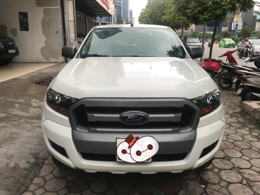 Ford Ranger XLS 2.2 2016 - Bán ô tô Ford Ranger XLS 2.2 SX12/2016 màu trắng, 640 triệu, nhập khẩu có hoá đơn