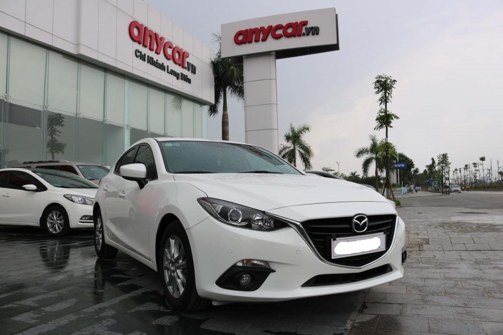 Mazda 3 1.5AT   2015 - Cần bán xe Mazda 3 1.5AT Hatchback năm sản xuất 2015, màu trắng, 625 triệu