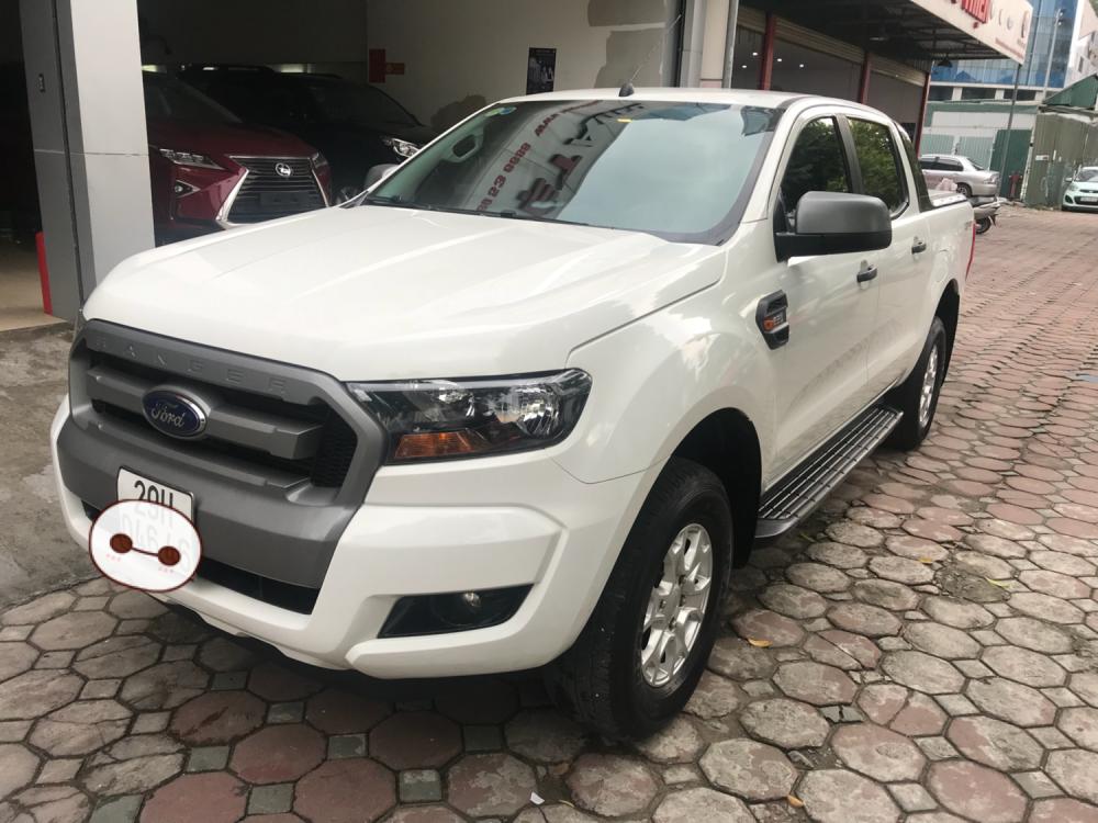 Ford Ranger XLS 2.2 2016 - Bán ô tô Ford Ranger XLS 2.2 SX12/2016 màu trắng, 640 triệu, nhập khẩu có hoá đơn