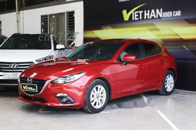 Mazda 3 2015 - Cần bán Mazda 3 năm 2015, màu đỏ, giá chỉ 606 triệu