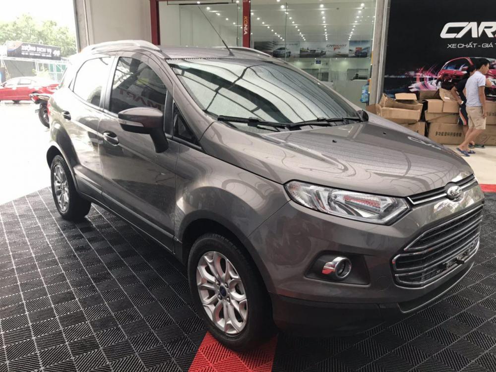 Ford EcoSport Titanium 1.5 AT 2015 - Bán xe Ford EcoSport Titanium 1.5 AT 2015, màu nâu, 530tr