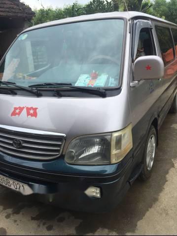 Toyota Hiace 2002 - Bán xe Toyota Hiace 2002, màu bạc, nhập khẩu nguyên chiếc