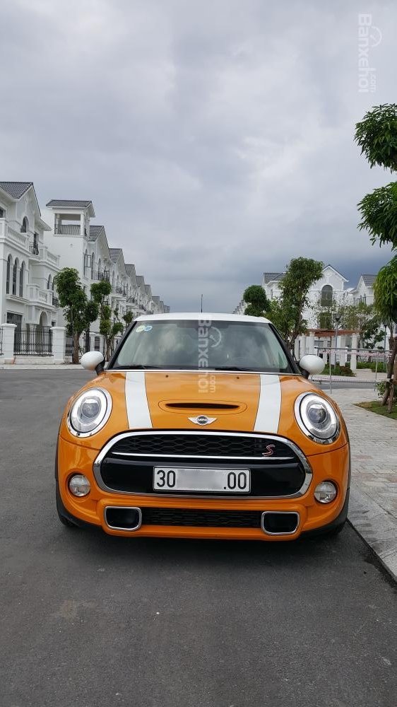 Mini Cooper   S 2015 - Bán xe Mini Cooper S đời 2015, màu vàng, nhập khẩu nguyên chiếc