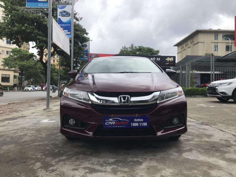 Honda City 1.5AT 2016 - Bán ô tô Honda City 1.5AT đời 2016, màu đỏ, giá chỉ 536 triệu