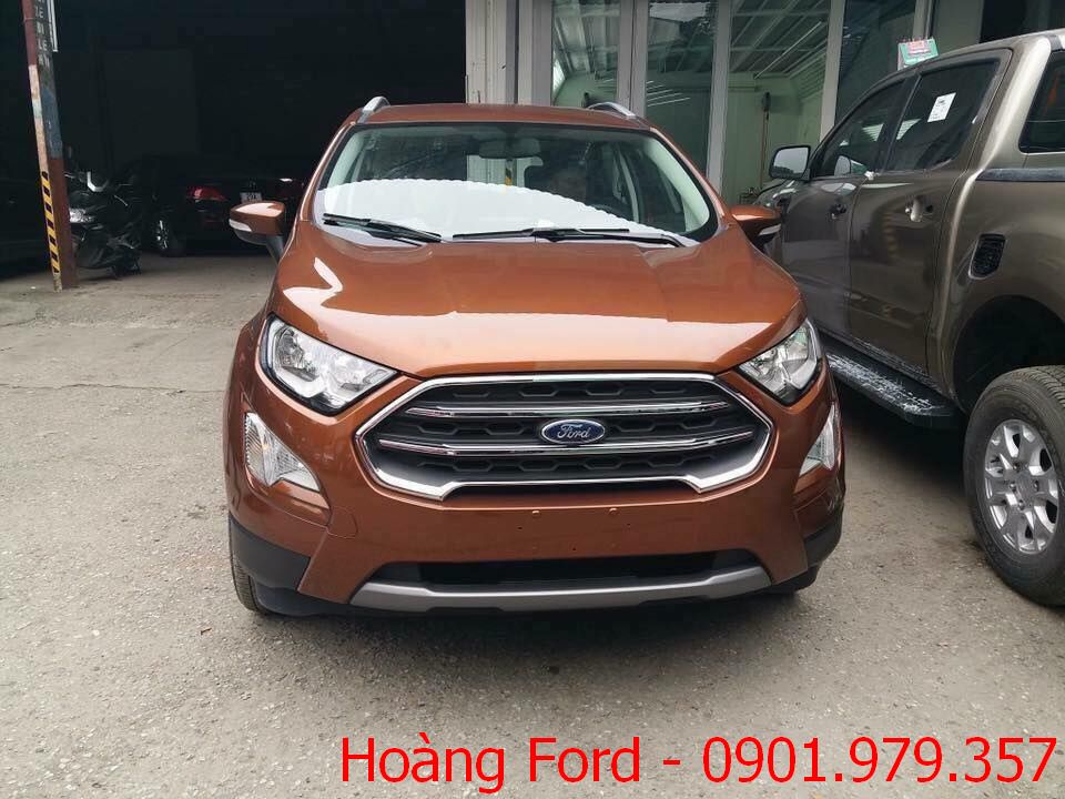 Ford EcoSport Ambiente 2018 - Bán Ford Ecosport cao cấp màu nâu, giá khuyến mãi liên hệ 0901.979.357 - Hoàng
