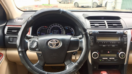 Toyota Camry   2.5G AT  2013 - Bán Toyota Camry 2.5G AT đời 2013, màu đen số tự động 