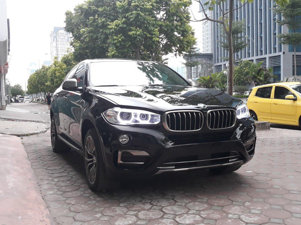 BMW X6 2015 - Bán ô tô BMW X6 đời 2015 màu đen, 2 tỷ 980 triệu nhập khẩu