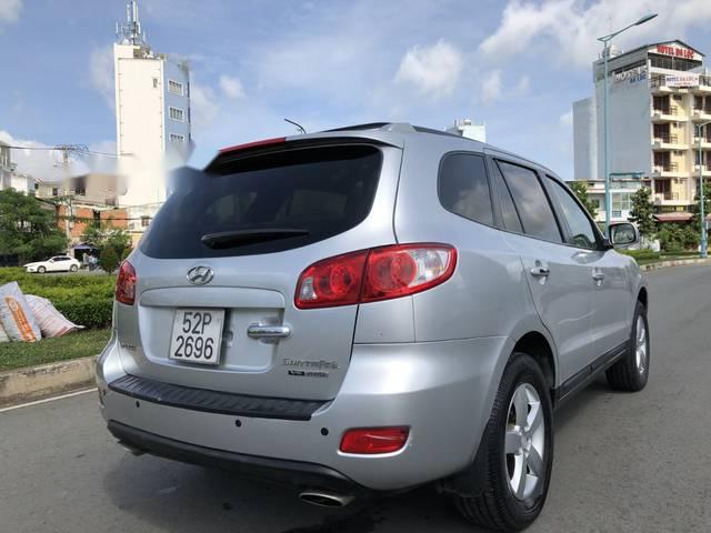 Hyundai Santa Fe  2.7  2009 - Bán Hyundai Santa Fe 2.7 đời 2009, màu bạc, nhập khẩu như mới