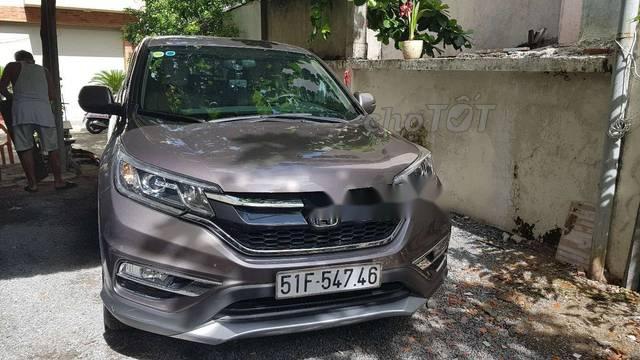 Honda CR V 2015 - Cần bán gấp Honda CR V đời 2015, màu xám