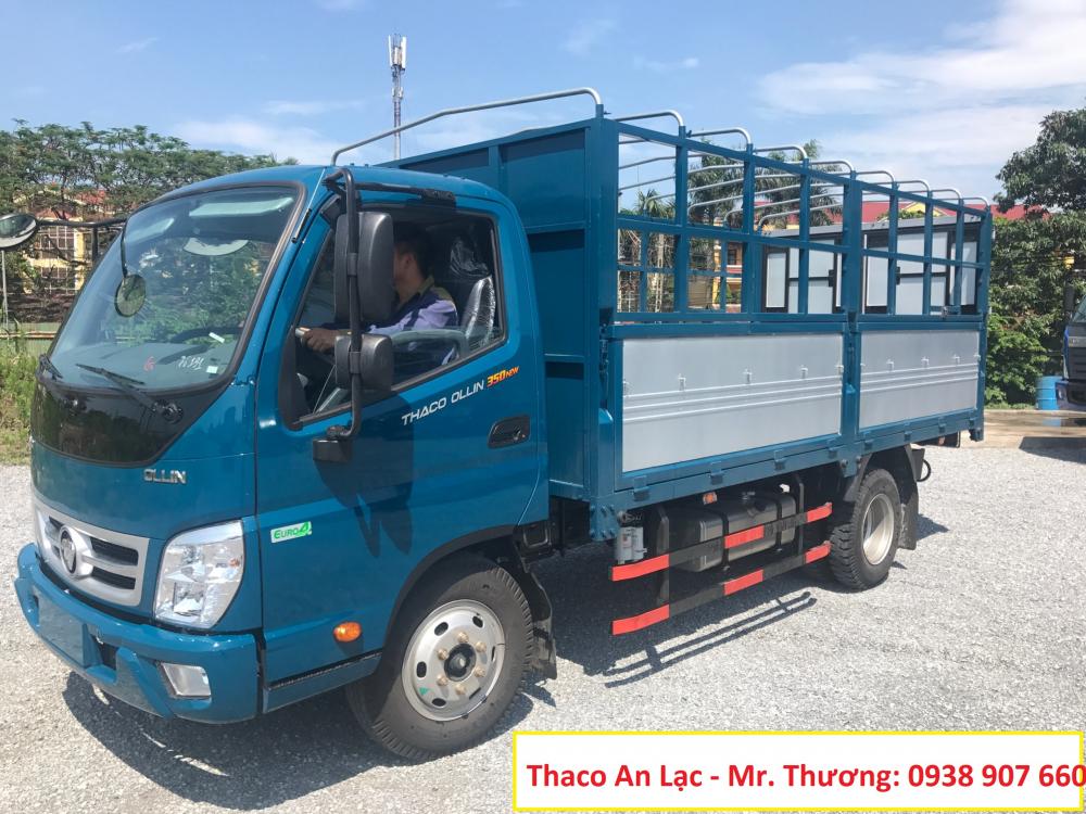 Thaco OLLIN Ollin350 new E4 2018 - Bán Thaco Ollin 350 Euro4, thùng kín, thùng mui bạt, thùng lửng, tải trọng 2T150