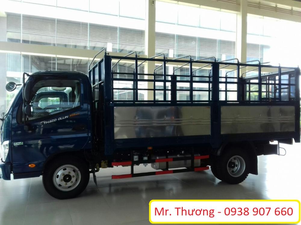 Thaco OLLIN Ollin350 new E4 2018 - Bán Thaco Ollin 350 Euro4, thùng kín, thùng mui bạt, thùng lửng, tải trọng 2T150