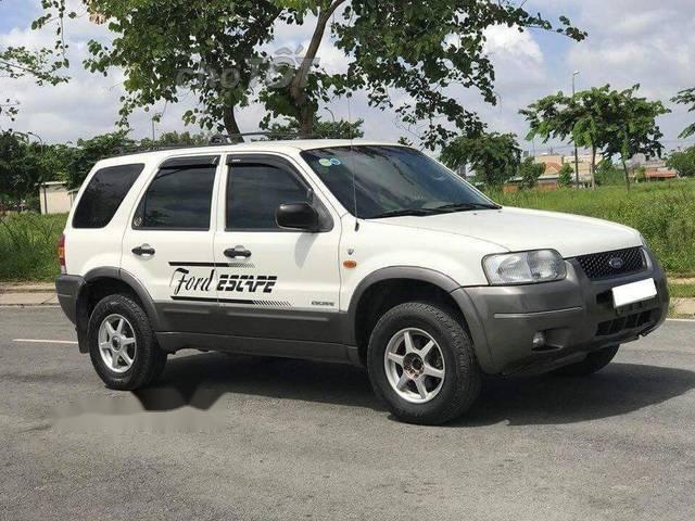 Ford Escape 2002 - Bán Ford Escape đời 2002, màu trắng số tự động