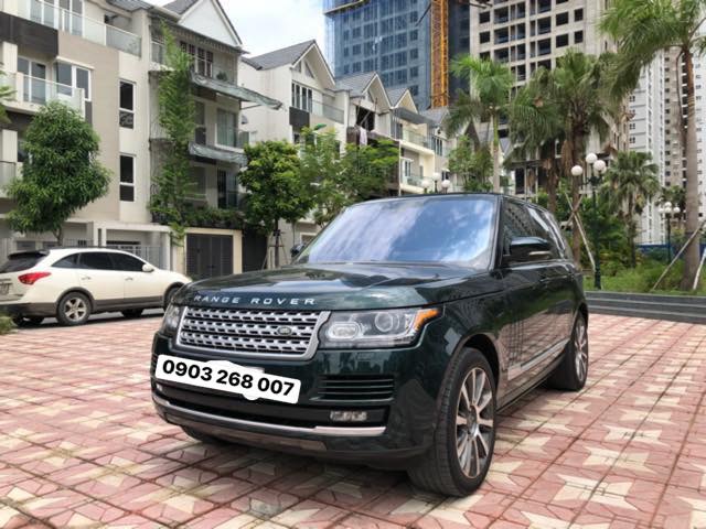 LandRover HSE  2018 - Bán xe LandRover Range Rover HSE năm 2018, màu xanh lục, nhập khẩu