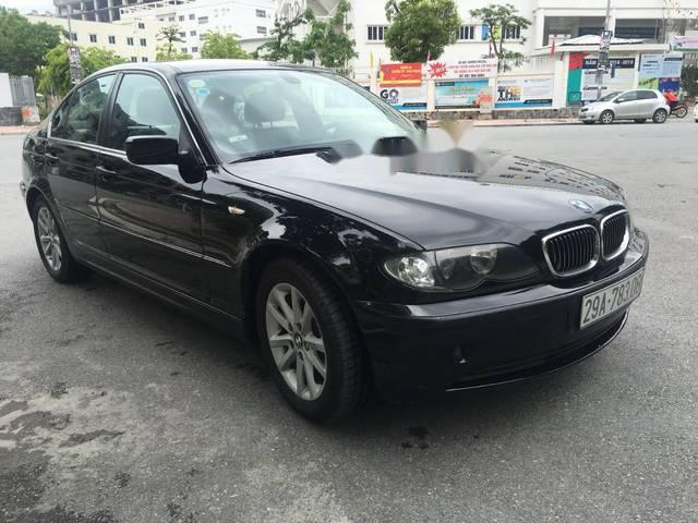 BMW 3 Series  318i  2005 - Cần bán gấp BMW 3 Series 318i 2005, màu đen, giá tốt