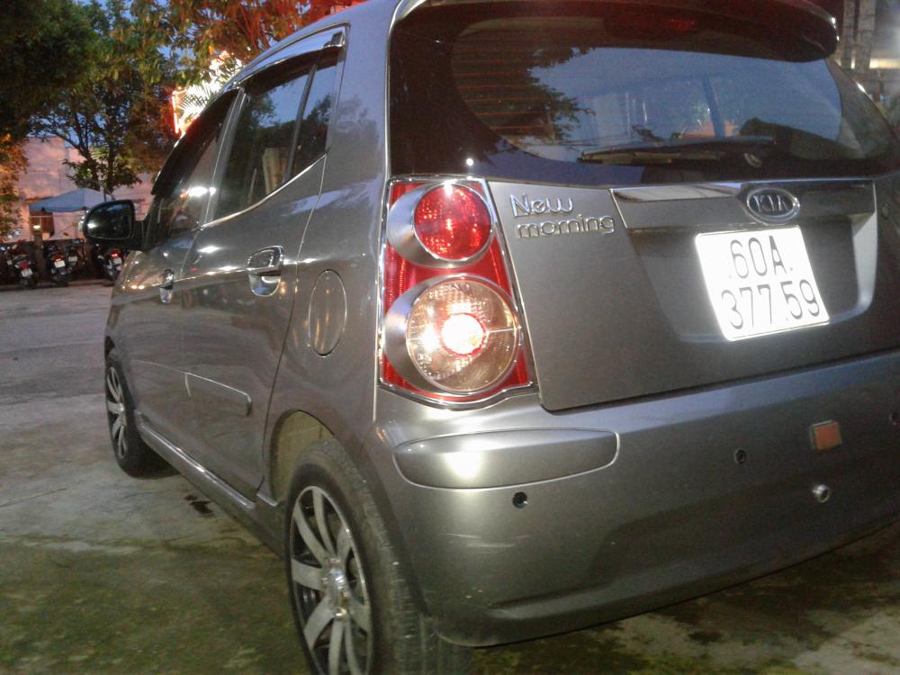 Kia Morning SX 2009 - Bán Kia Morning SX số tự động 2009, màu xám (ghi), giá 226tr