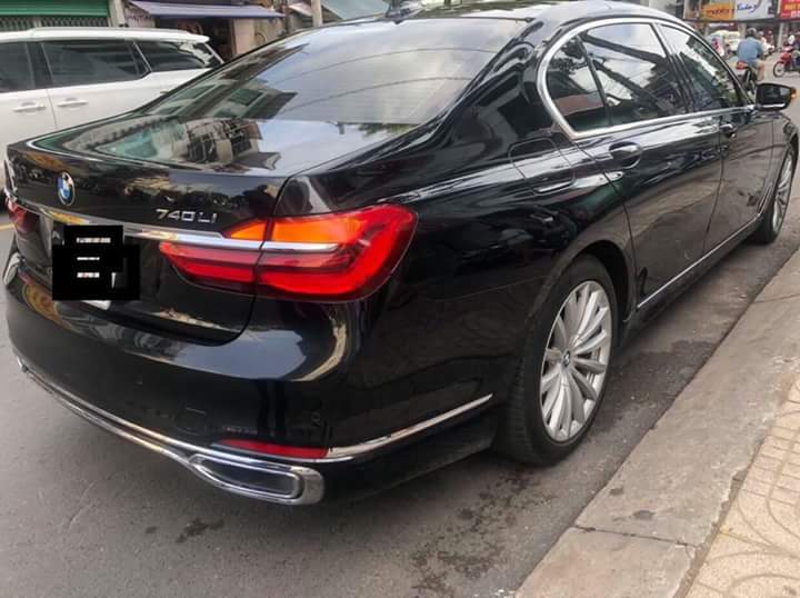 BMW 7 Series  740LI 2015 - Cần bán BMW 740LI sản xuất 2015, màu đen nhập khẩu