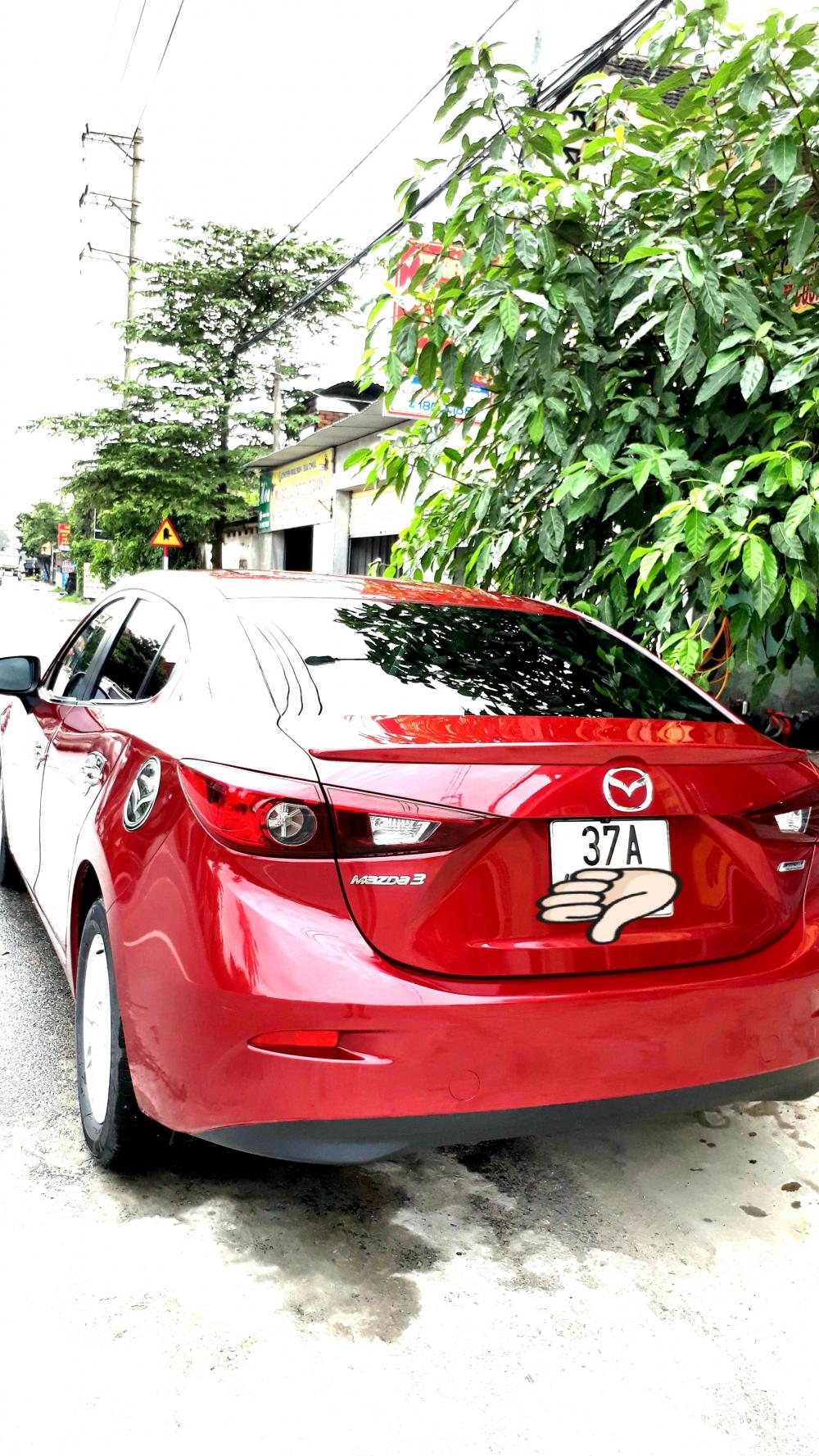 Mazda 3 AT 1.5 2017 - Cần bán Mazda 3 AT 1.5 màu đỏ, số tự động, sản xuất 2017, đăng kí 2018