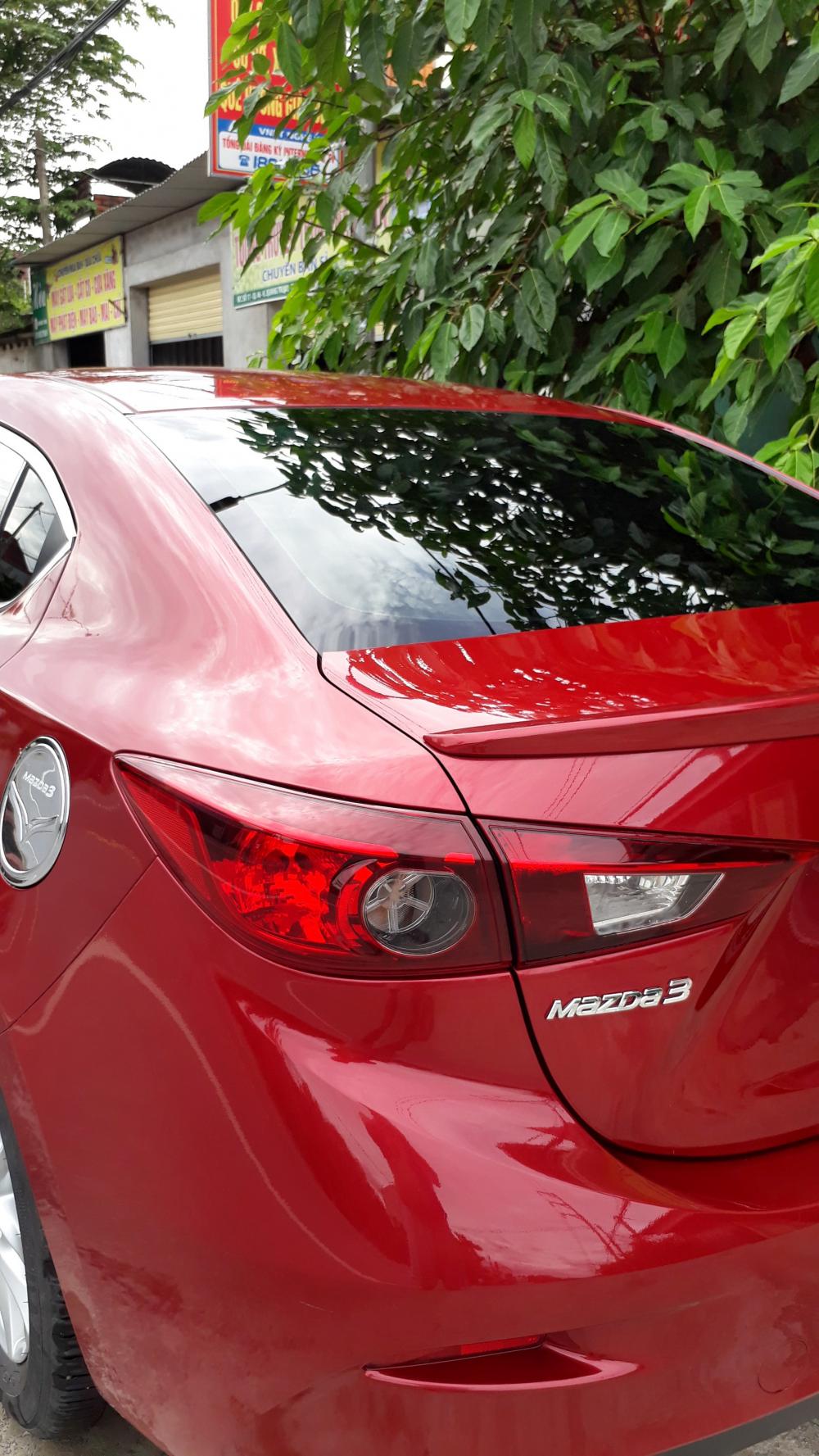 Mazda 3 AT 1.5 2017 - Cần bán Mazda 3 AT 1.5 màu đỏ, số tự động, sản xuất 2017, đăng kí 2018