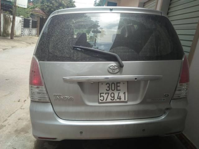 Toyota Innova  G 2009 - Bán ô tô Toyota Innova 2009, màu bạc xe gia đình, giá chỉ 390 triệu