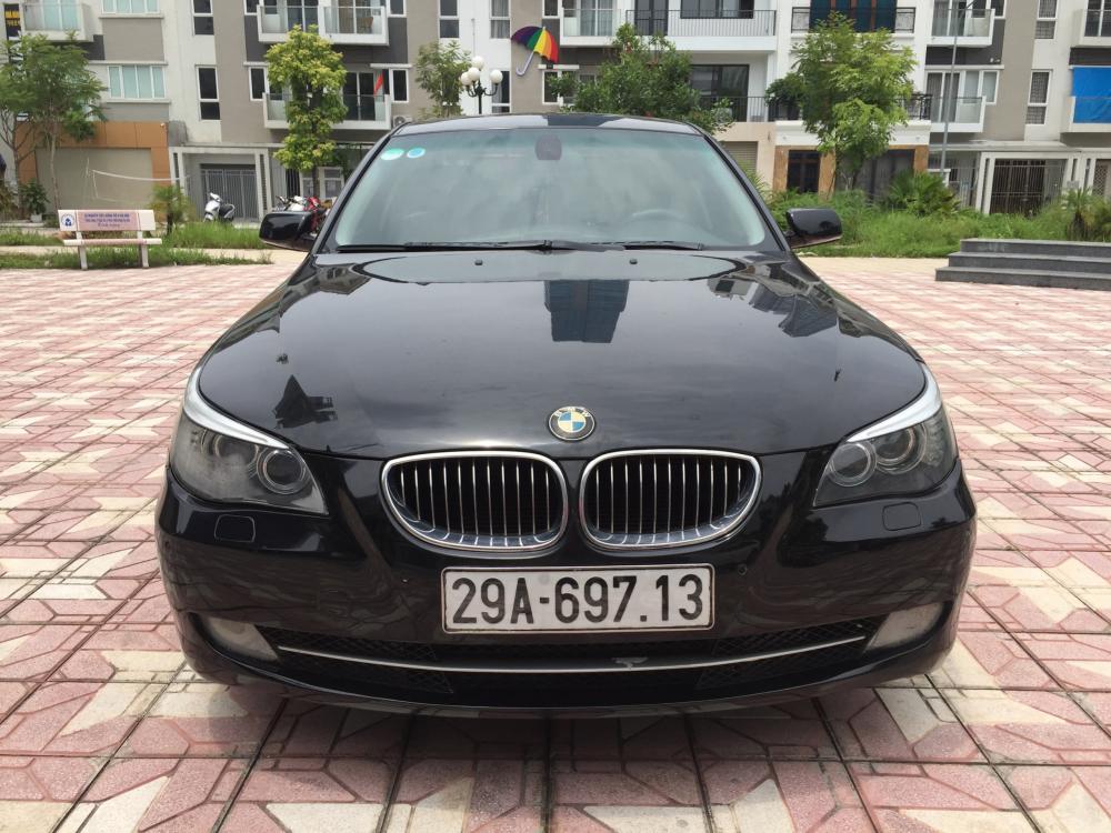 BMW 5 Series 530i 2007 - Bán xe BMW 5 Series 530i sản xuất 2007, màu đen, xe nhập