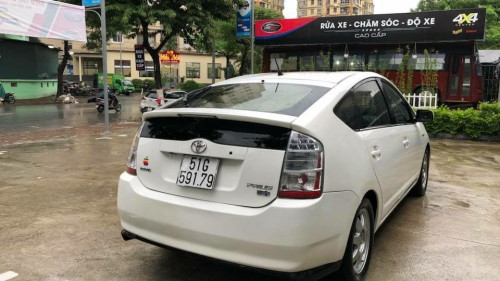 Toyota Prius   1.5 AT  2008 - Bán ô tô Toyota Prius 1.5 AT đời 2008, màu trắng xe gia đình  