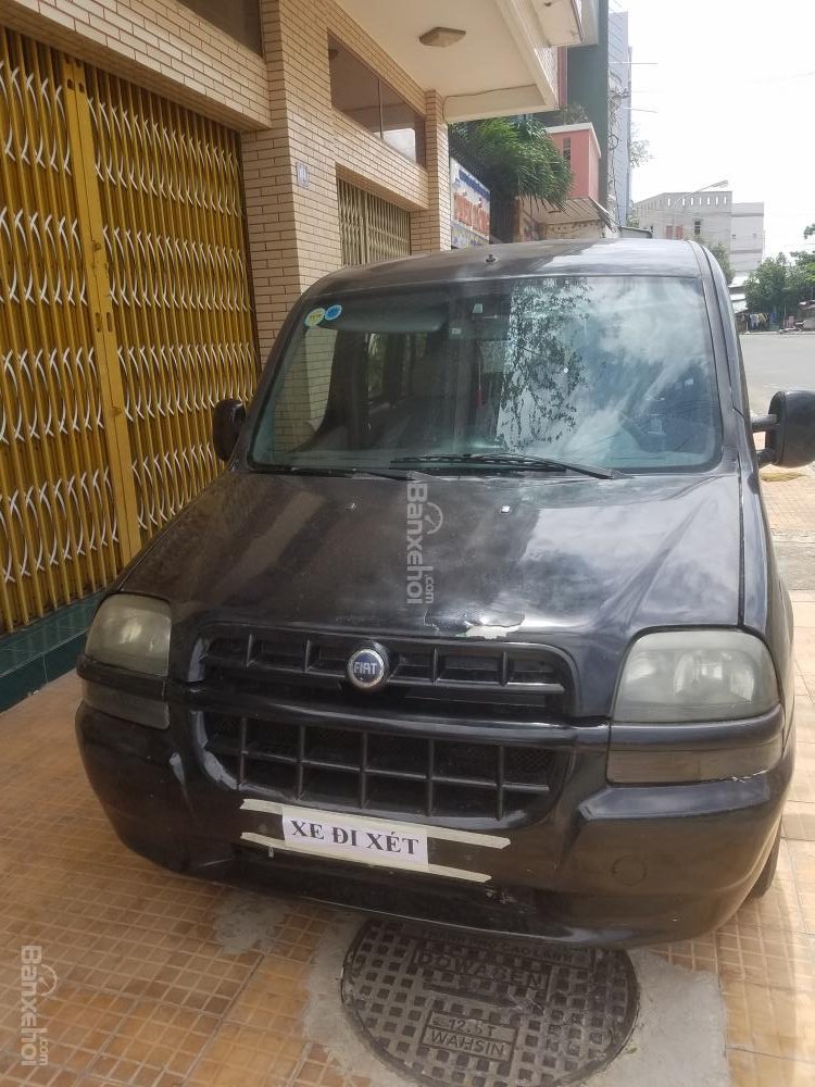 Fiat Doblo LX 2004 - Bán Fiat Doblo LX năm sản xuất 2004, màu đen, xe nhập