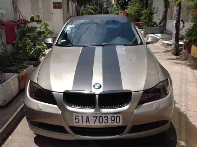 BMW 3 Series  320i  2007 - Bán BMW 3 Series 320i năm 2007, màu vàng, nhập Đức