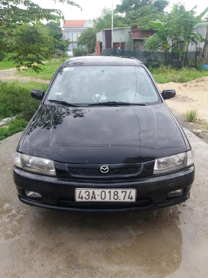 Mazda 323 2000 - Bán Mazda 323 đời 2018, màu đen, nhập khẩu  