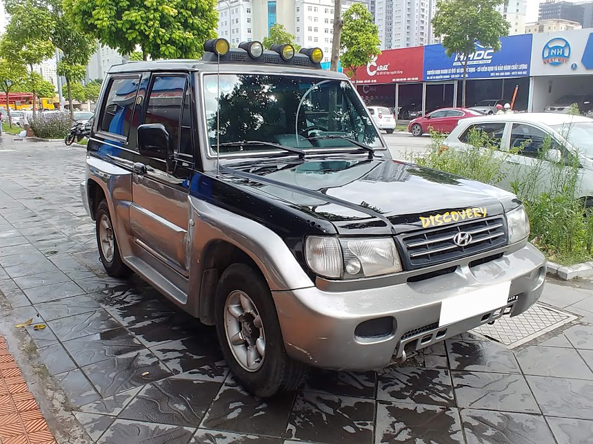 Hyundai Galloper 2001 - Bán ô tô Hyundai Galloper đời 2001, màu đen, nhập khẩu Hàn Quốc, giá tốt