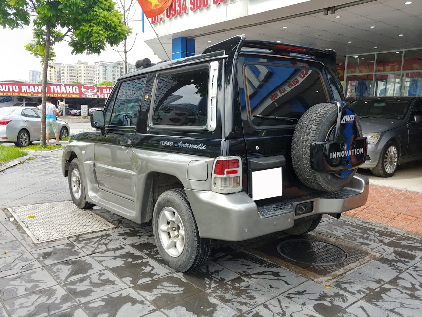 Hyundai Galloper 2001 - Bán ô tô Hyundai Galloper đời 2001, màu đen, nhập khẩu Hàn Quốc, giá tốt