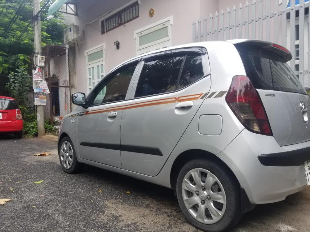 Hyundai i10 2008 - Bán xe Hyundai i10 đời 2008, màu bạc, xe nhập