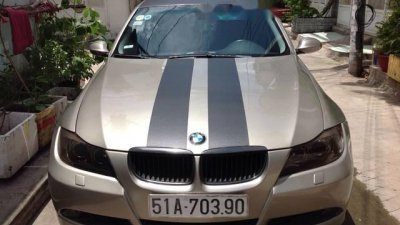 BMW 3 Series 320i 2007 - Bán BMW 3 Series 320i năm 2007, màu vàng, nhập Đức