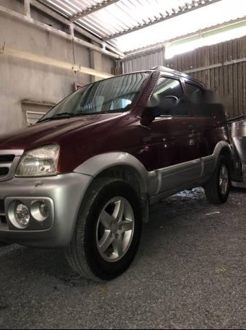 Daihatsu Terios 2005 - Gia đình bán xe Daihatsu Terios đời 2005, màu đỏ