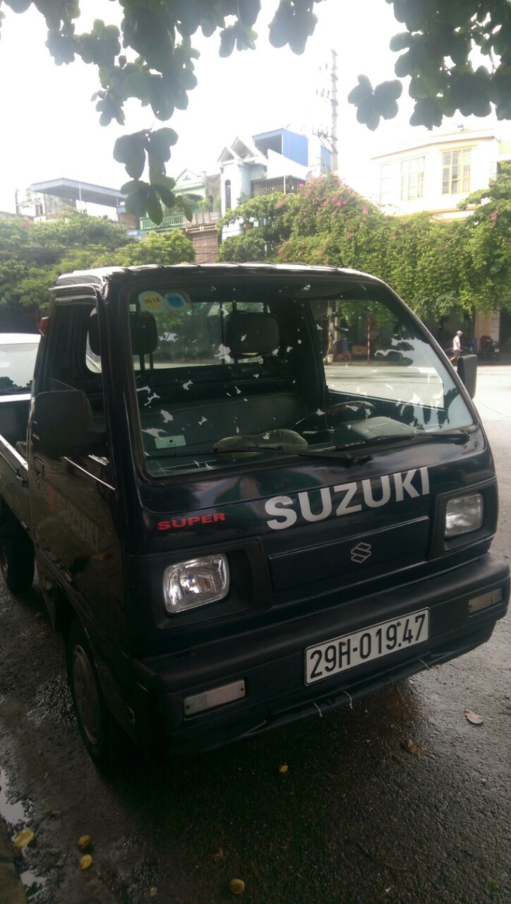 Xe tải 500kg - dưới 1 tấn 2004 - Bán xe tải Suzuki 5 tạ sản xuất năm 2004, màu xanh lam, xe nhập, 78tr