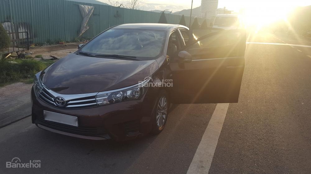 Toyota Corolla altis G 2015 - Bán ô tô Toyota Corolla Altis G đời 2015, màu nâu