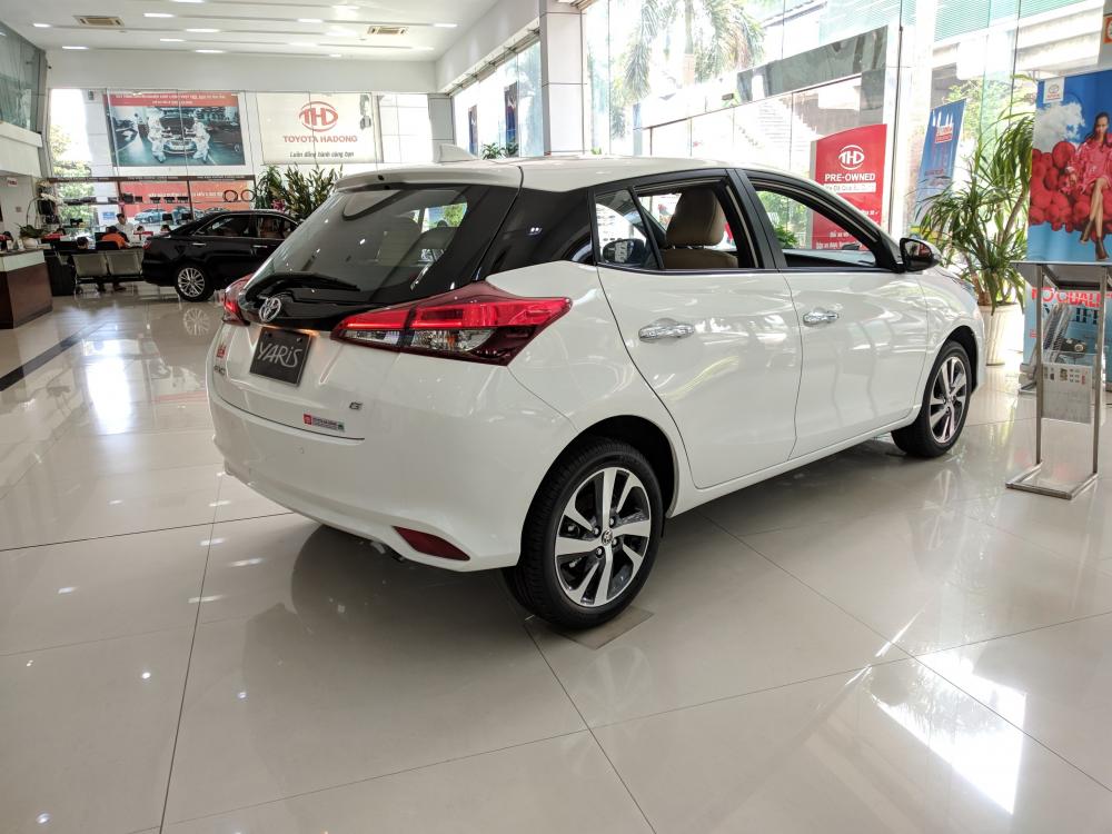 Toyota Yaris 1.5G 2018 - Cần bán Toyota Yaris 1.5G đời 2018, màu trắng, nhập khẩu