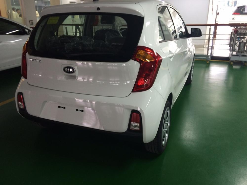 Kia Morning EX 2018 - Bán Kia Morning Morning EX năm sản xuất 2018, màu trắng, giá 299tr